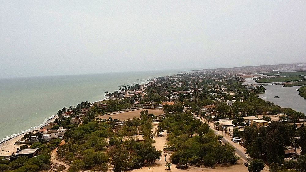 Terrain 1.000 m²  - Pied dans l'eau à Joal - Image 3